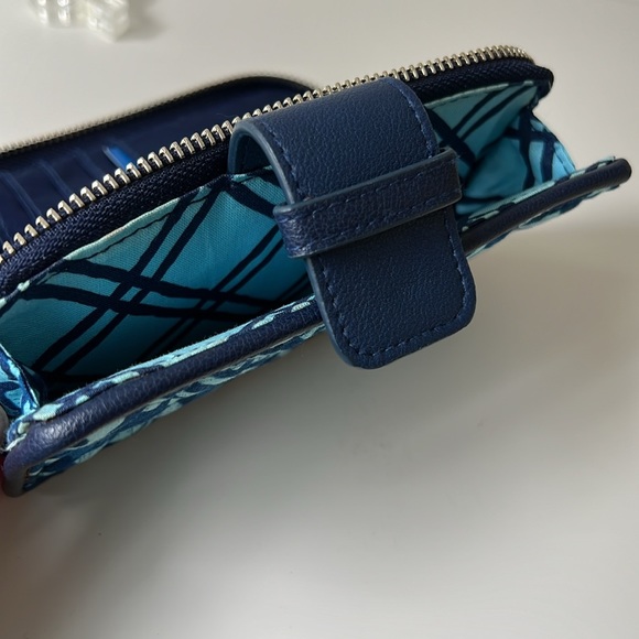 Vera Bradley Cuban Tiles RFID Zip Around Wallet Wristet Clutch - Picture 8 of 11